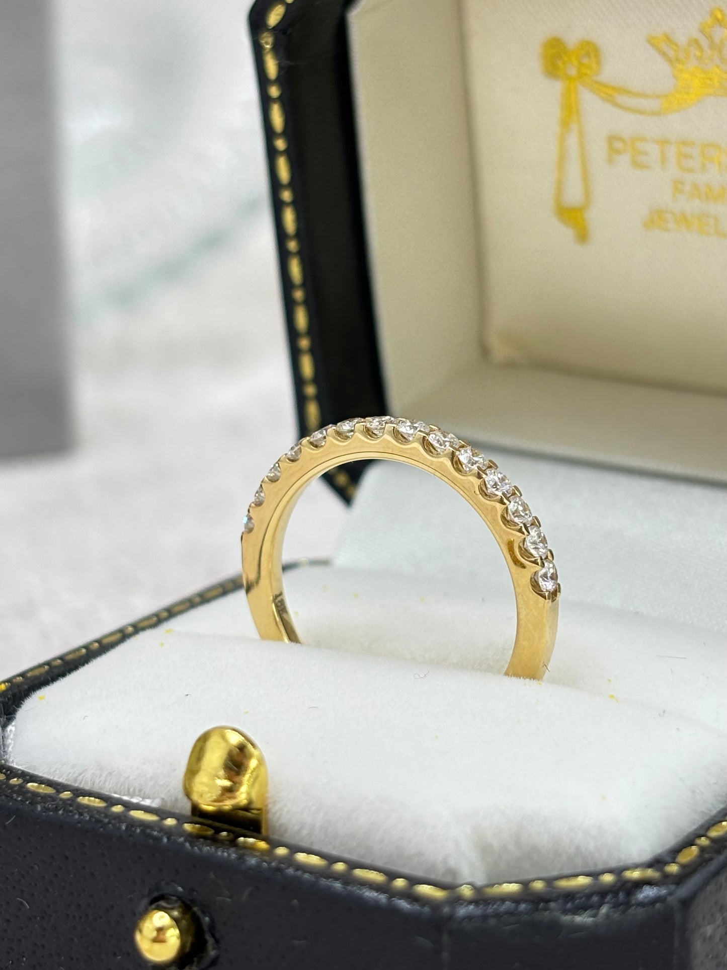 18ct Yellow Gold Diamond Eternity Ring - 0.50ct