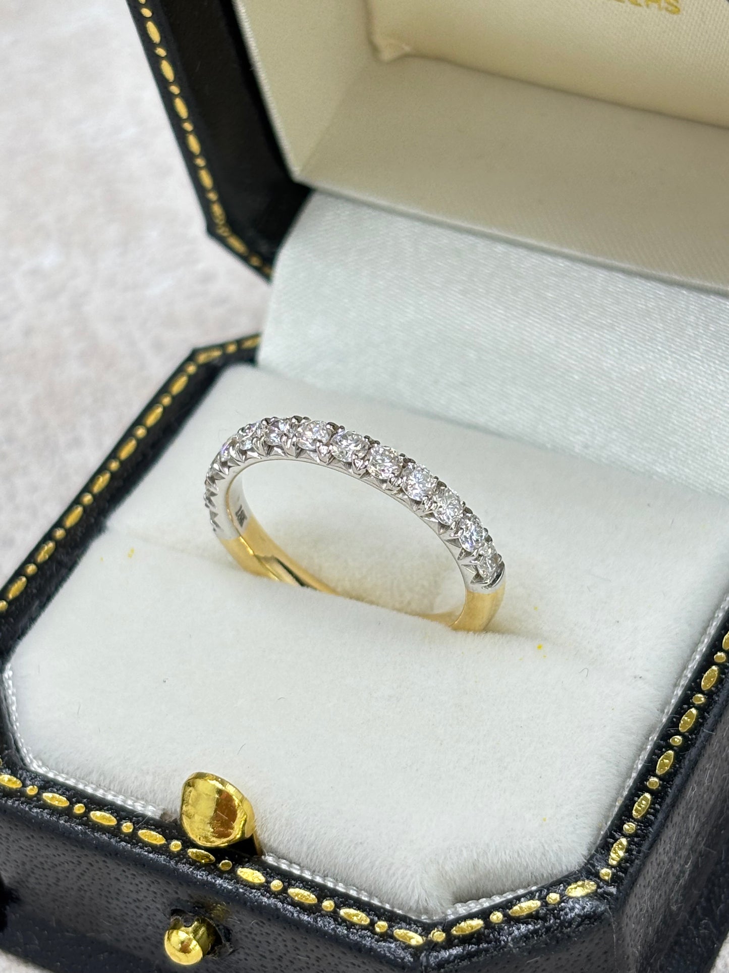 18ct Gold Diamond Eternity Ring - 0.75ct