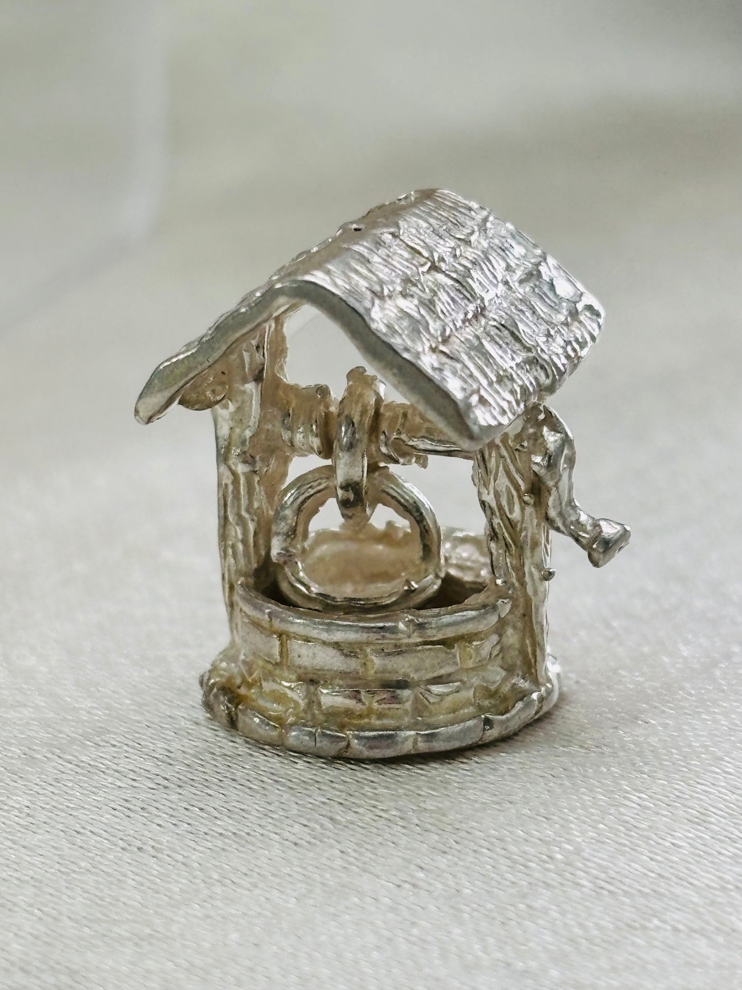 Vintage Silver Charm Wishing Well