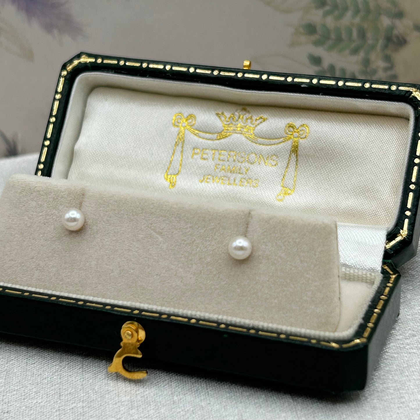 9ct Gold Cultured Pearl Ear Studs 4.00mm