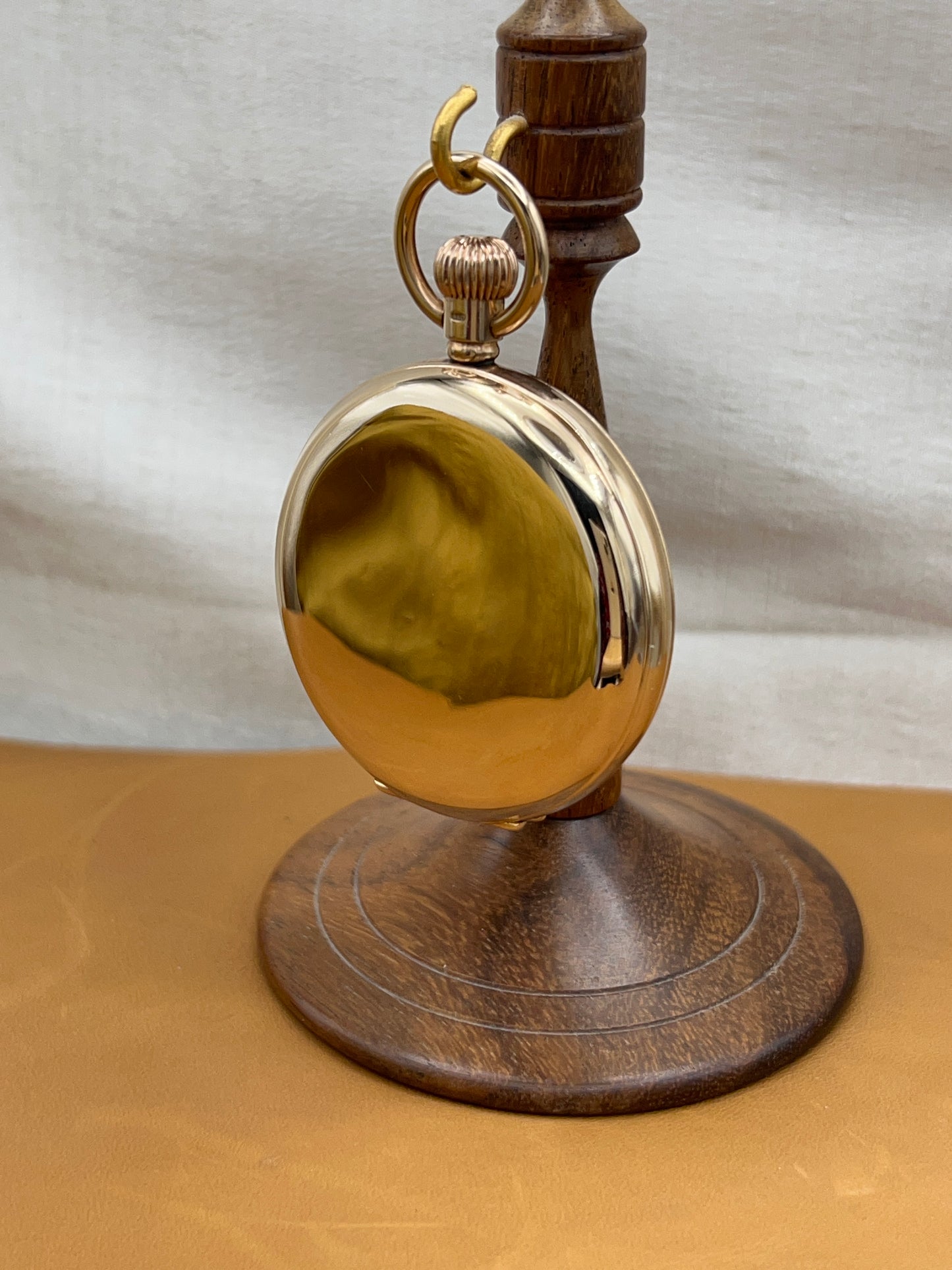 Antique 9ct Gold Half Hunter Pocket-Watch Hallmarked 1926