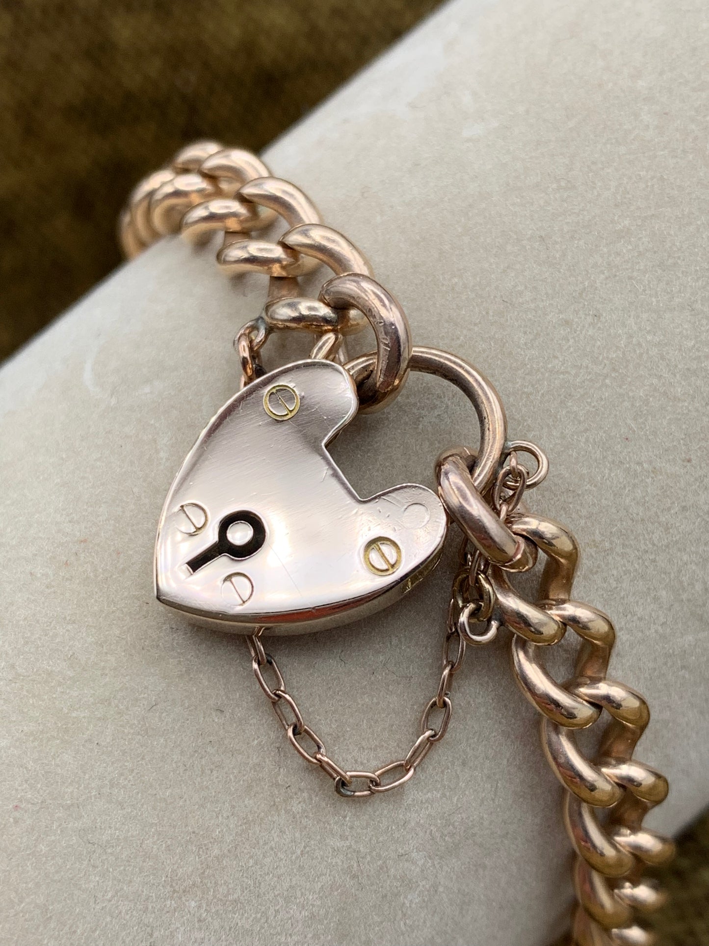 Antique 9ct Rose Gold Bracelet