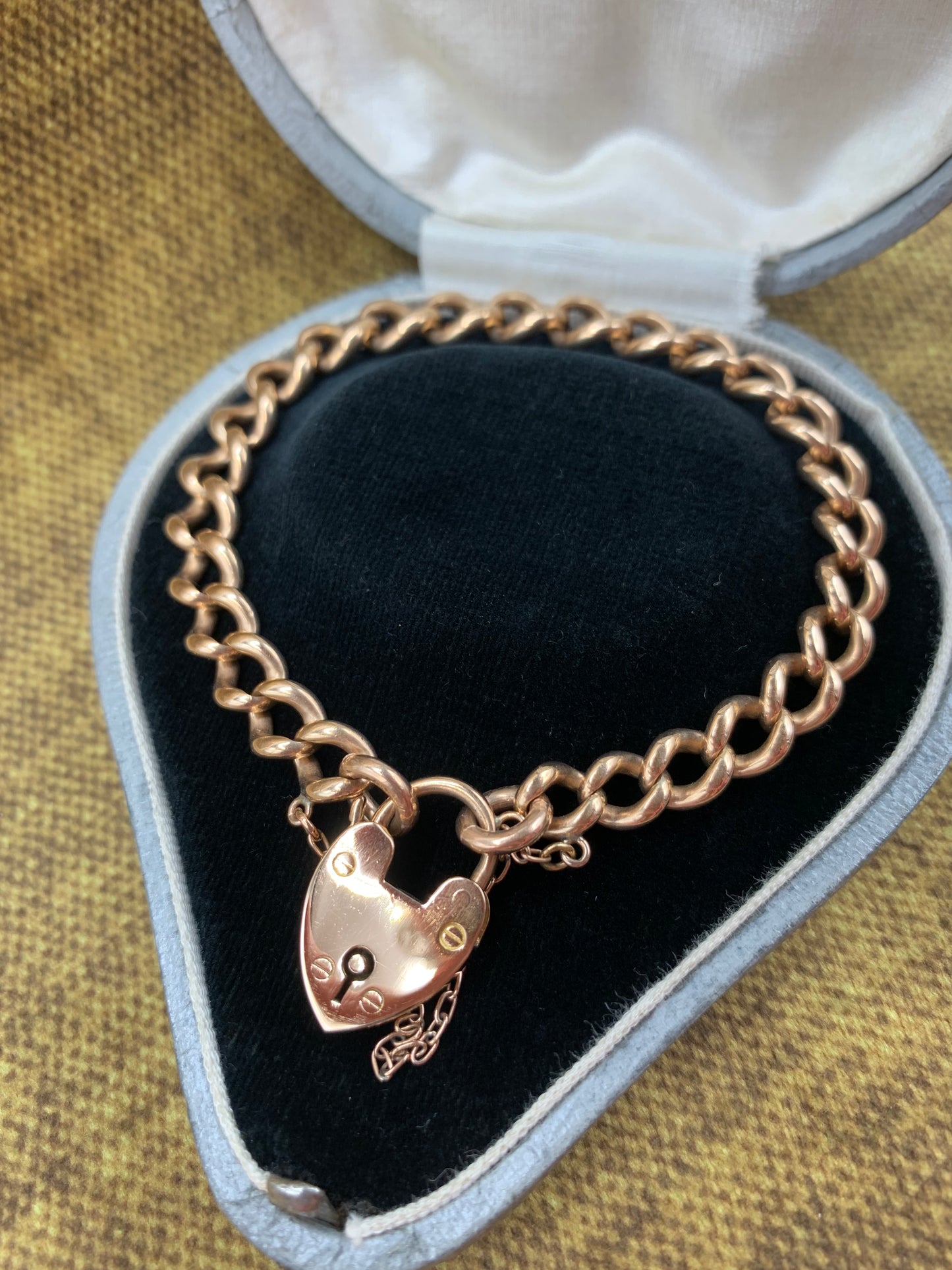 Antique 9ct Rose Gold Bracelet
