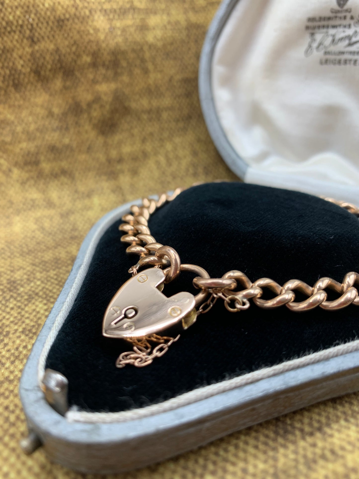 Antique 9ct Rose Gold Bracelet