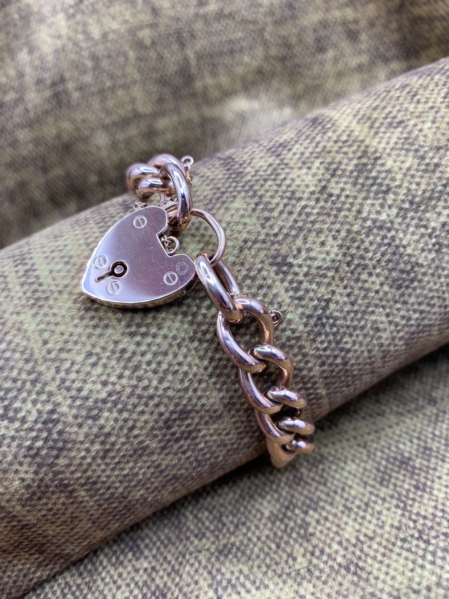 Antique 9ct Rose Gold Bracelet