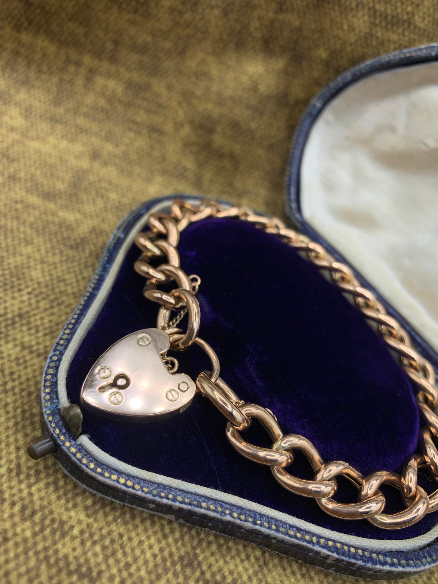 Antique 9ct Rose Gold Bracelet