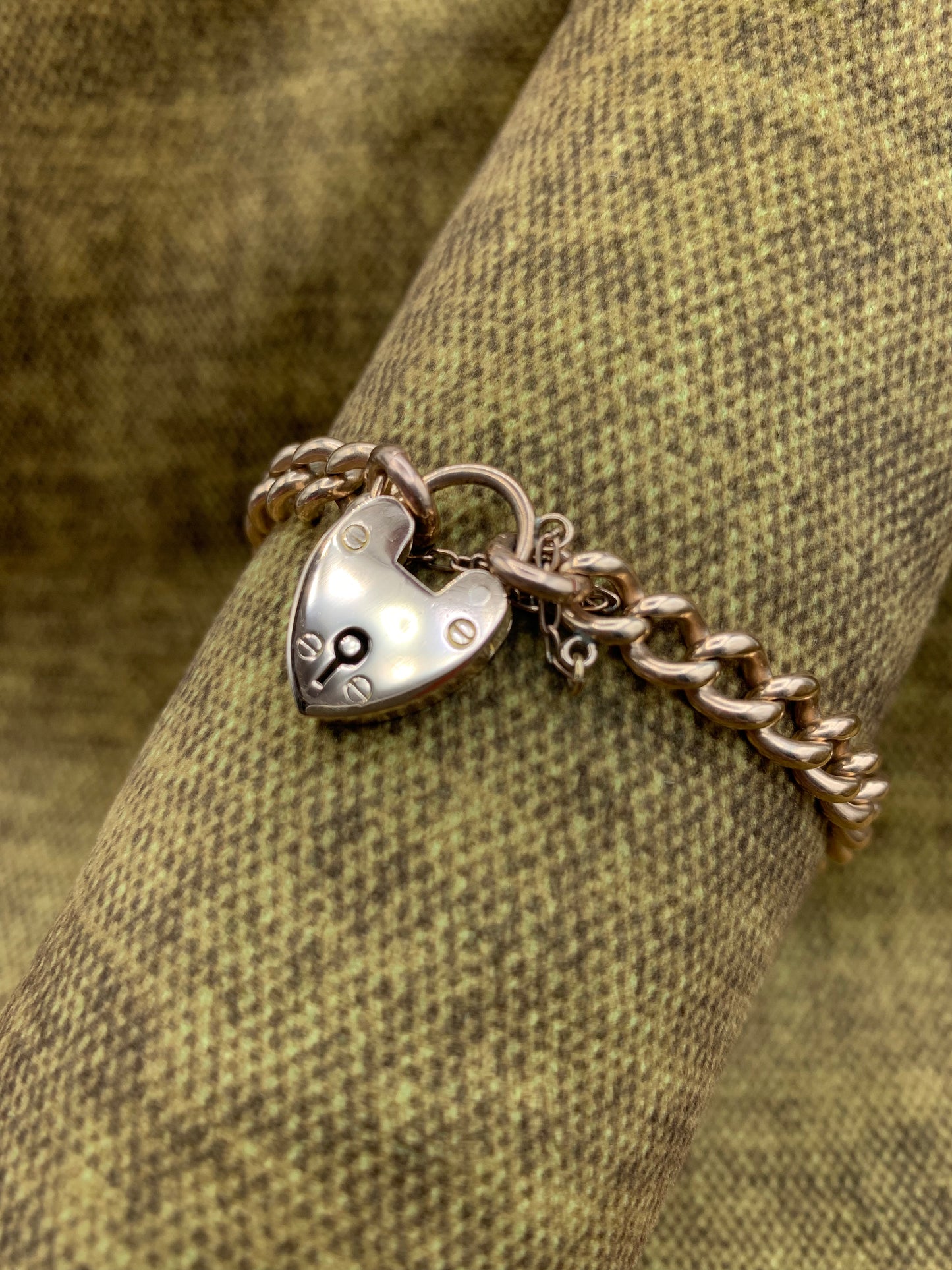 Antique 9ct Rose Gold Bracelet