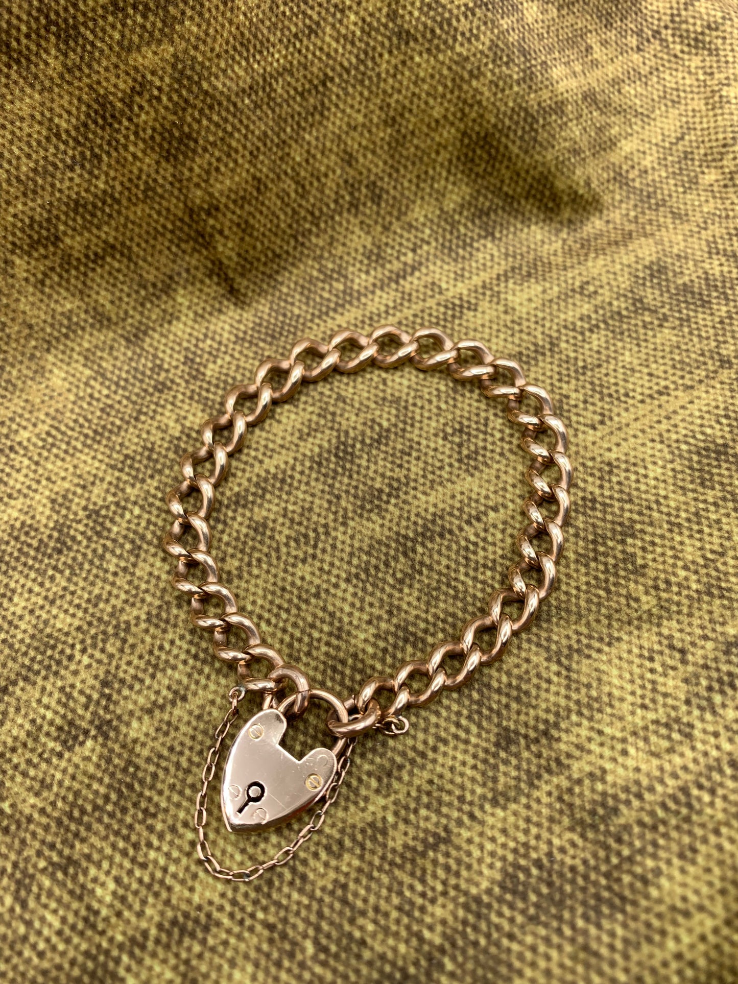 Antique 9ct Rose Gold Bracelet