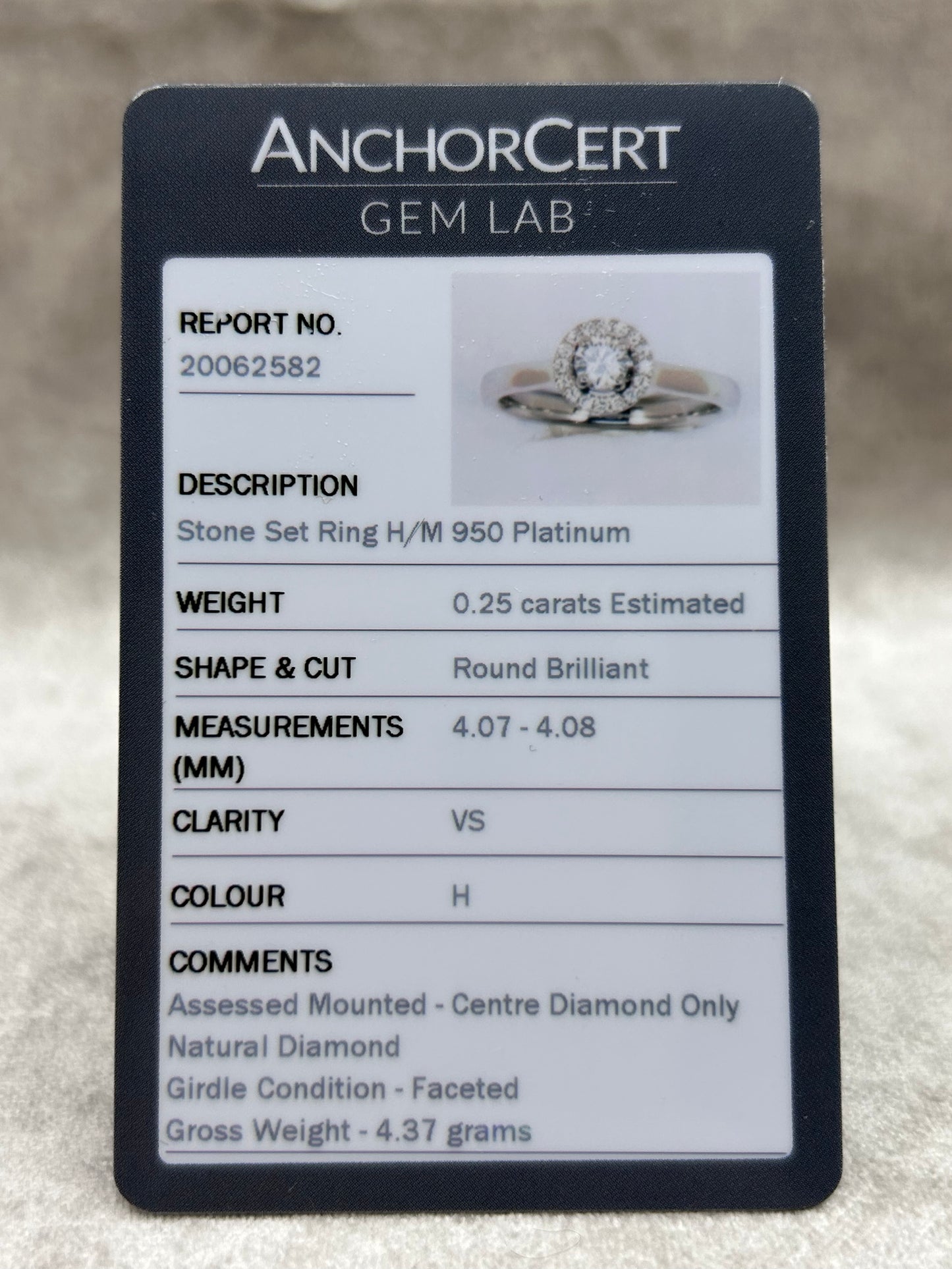 Platinum Diamond Halo Engagement Ring