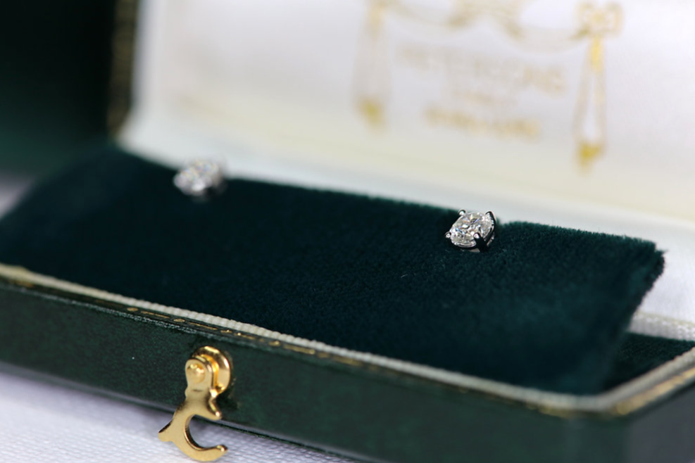 Diamond Ear Studs 0.62ct