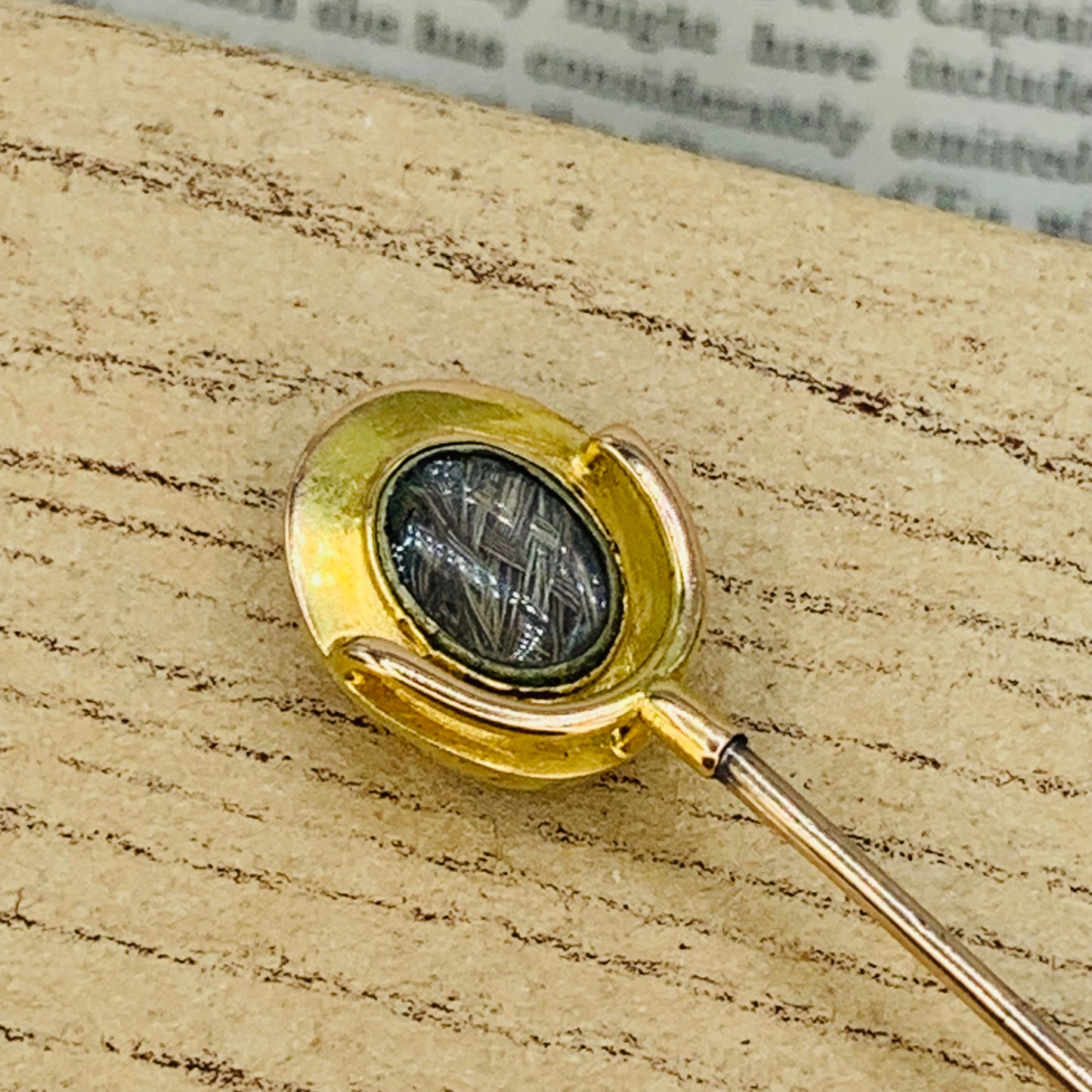 Antique Mourning Pin