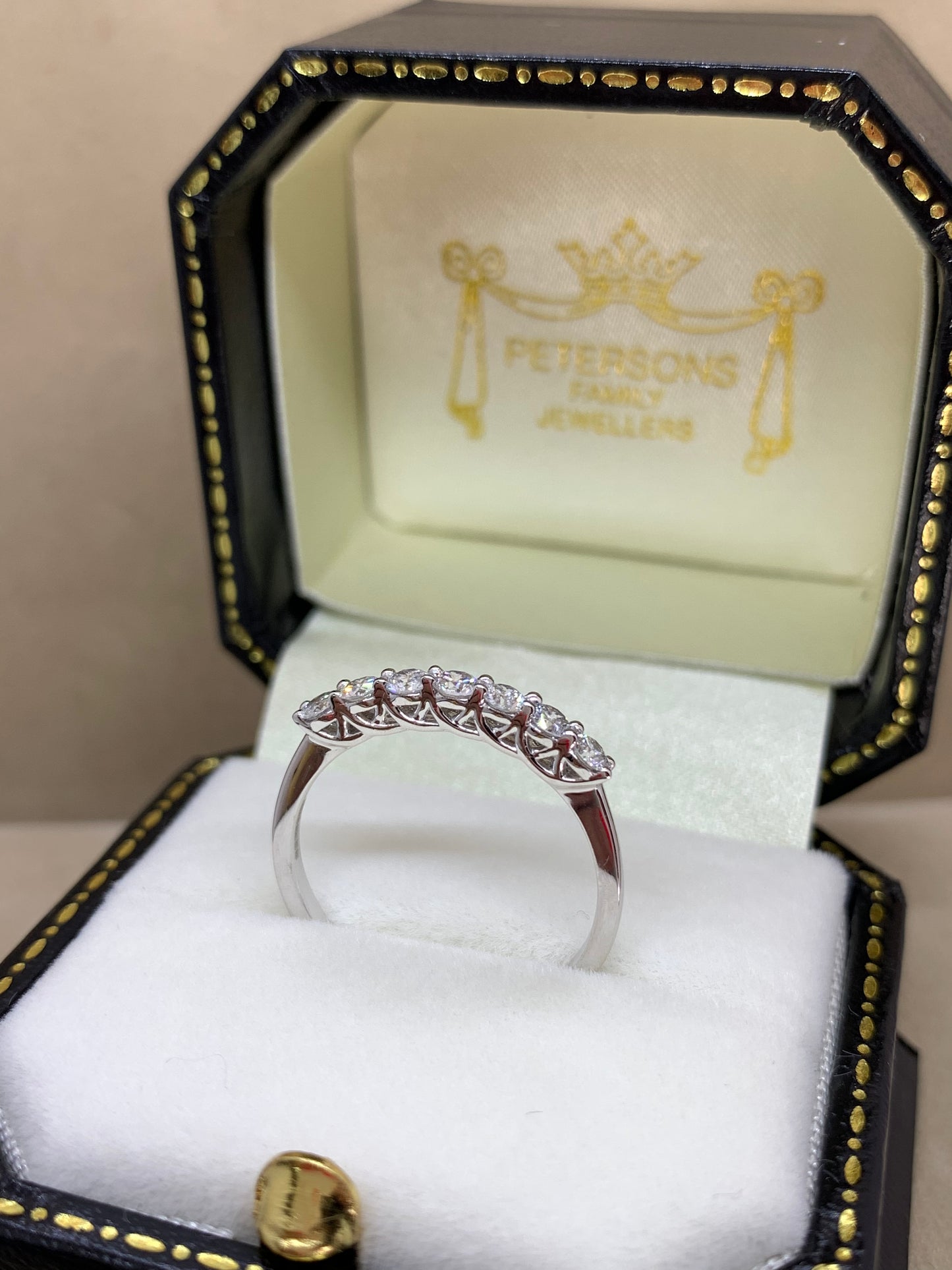 Platinum Diamond Eternity Ring.