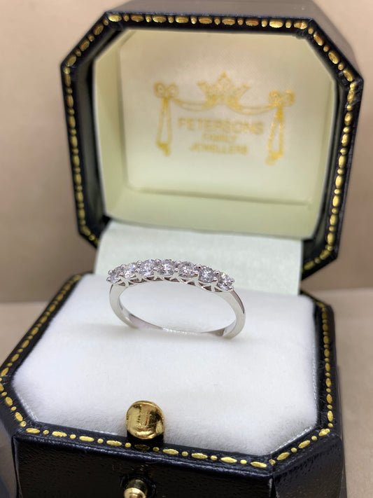 Platinum Diamond Eternity Ring.