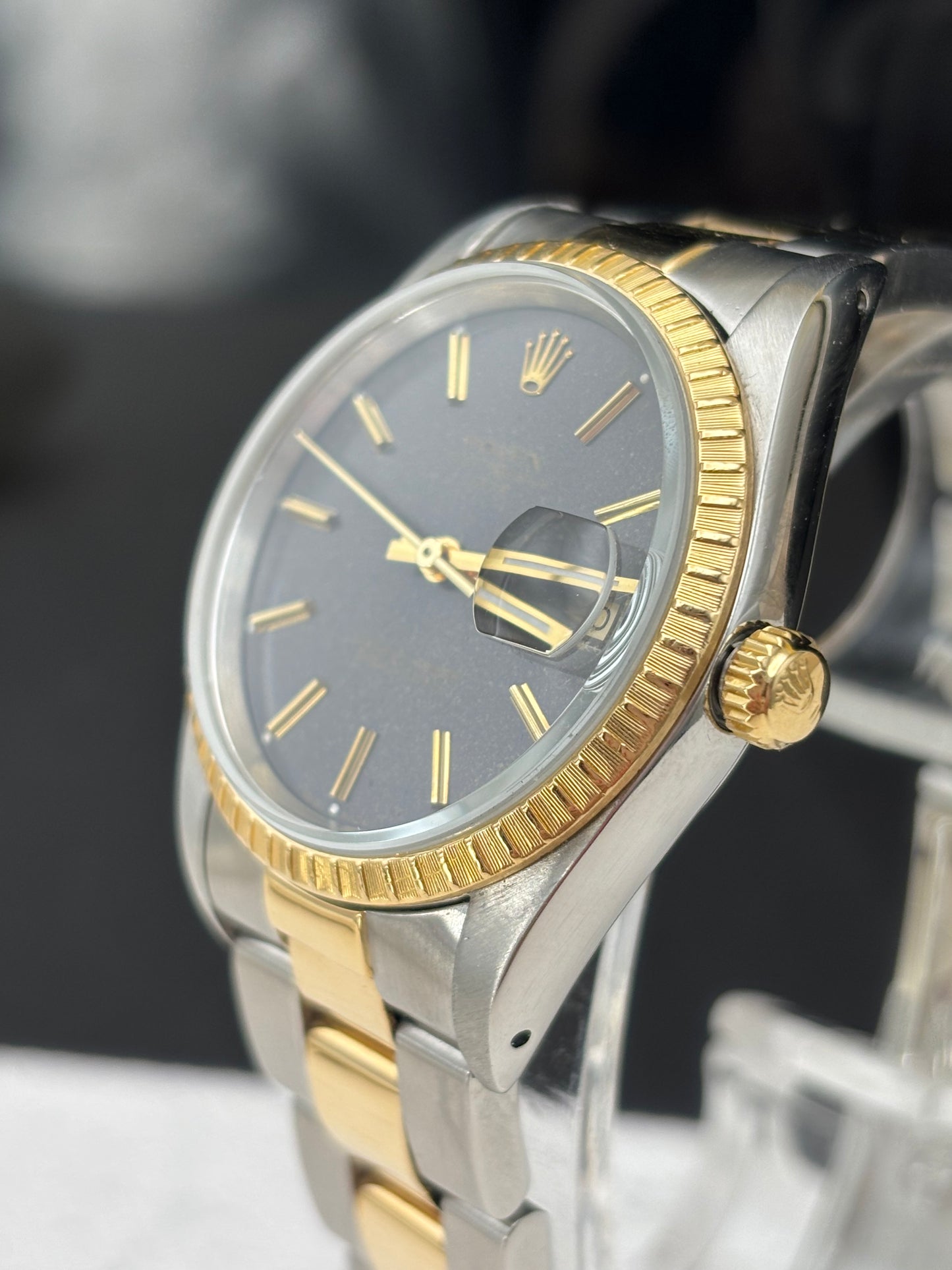 Rolex Oyster Perpetual Date Steel & Gold 15223  IN STOCK