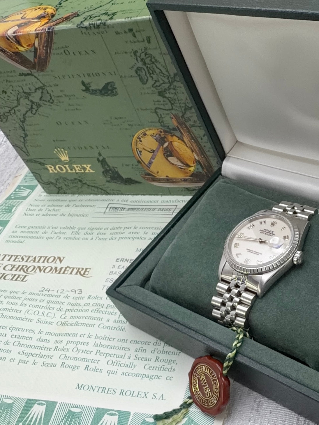 Rolex Datejust  Stainless-Steel Ref. 16220