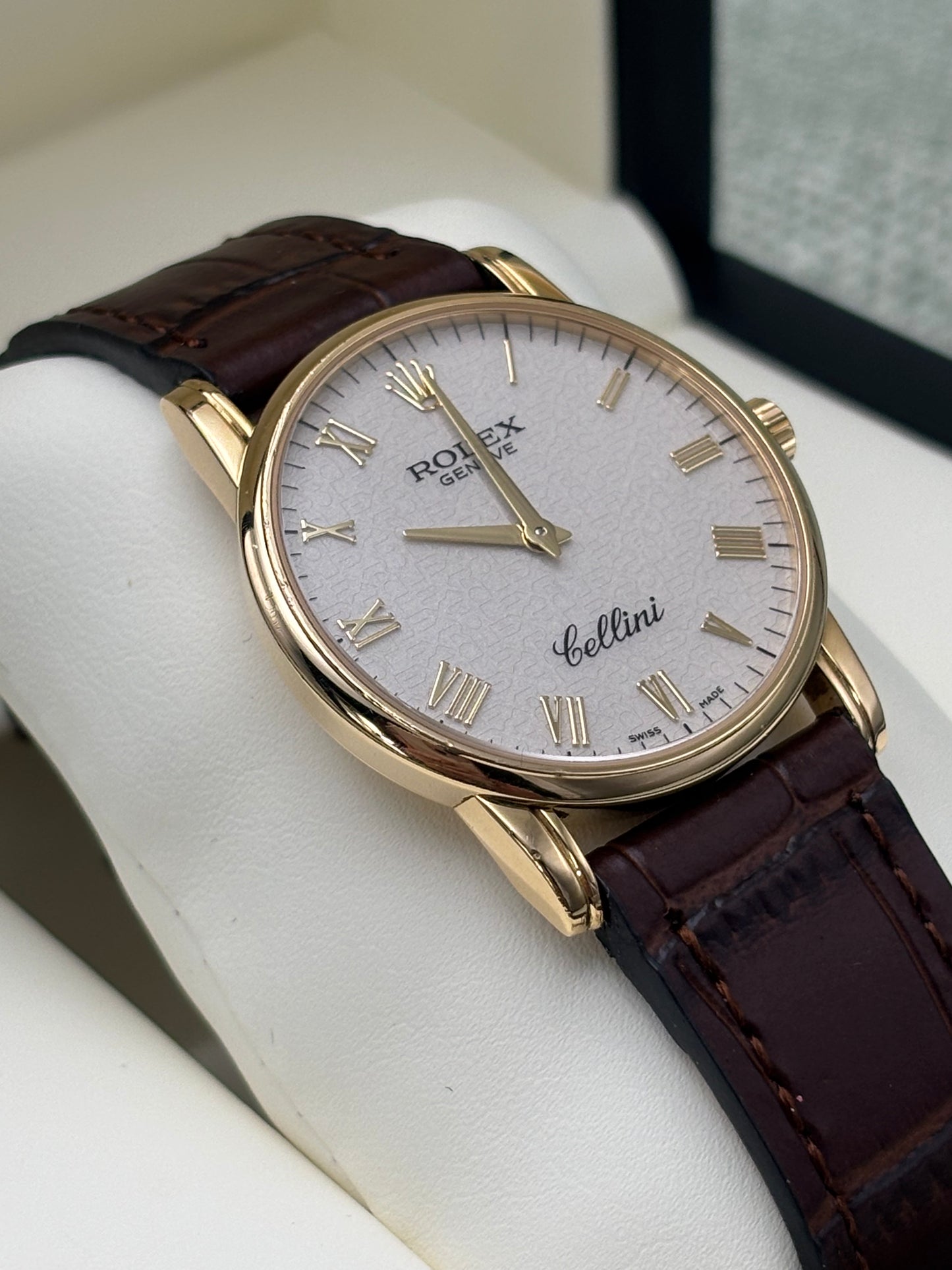 Rolex Watch Cellini 18ct Gold 5115/8  IN STOCK