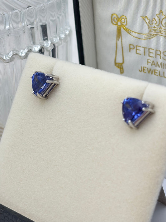 Tanzanite Earrings - Pre-owned