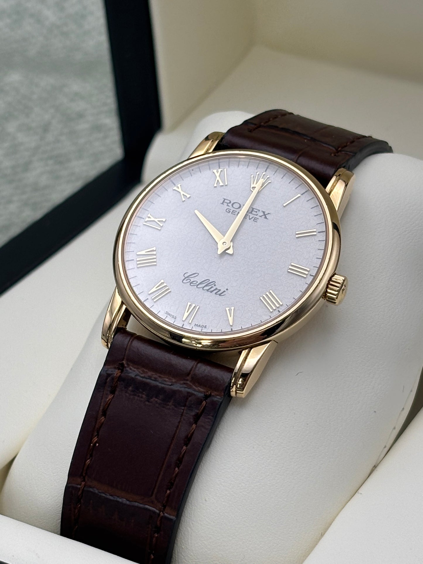 Rolex Watch Cellini 18ct Gold 5115/8  IN STOCK