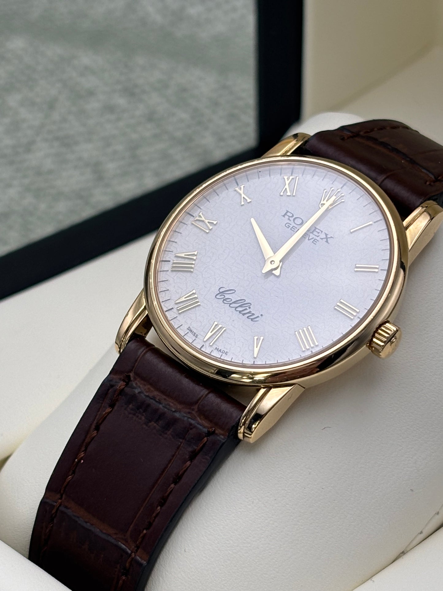 Rolex Watch Cellini 18ct Gold 5115/8  IN STOCK