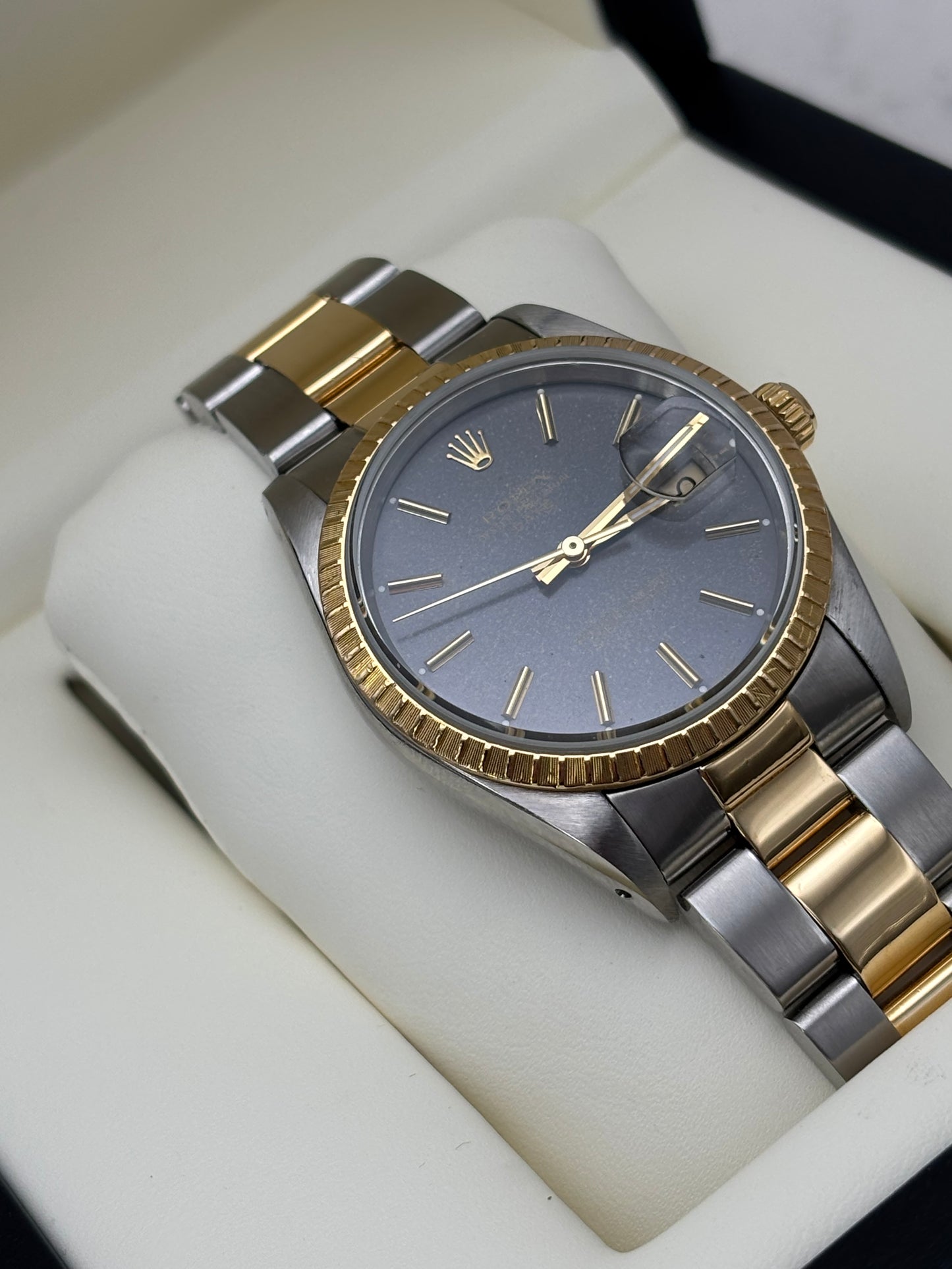 Rolex Oyster Perpetual Date Steel & Gold 15223  IN STOCK