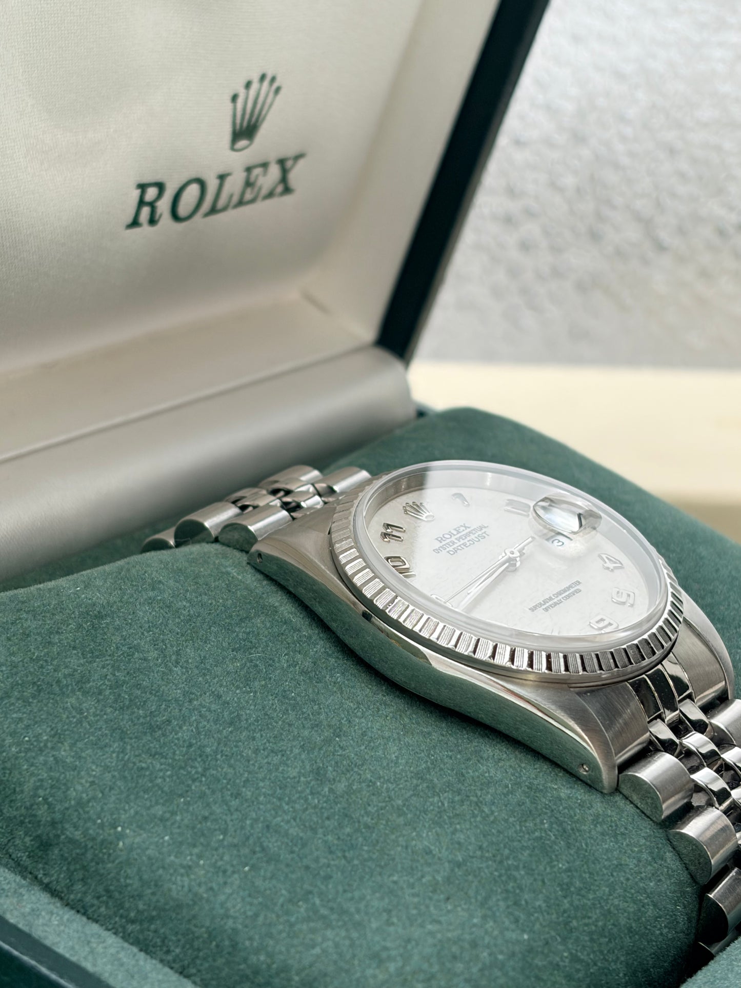 Rolex Datejust  Stainless-Steel Ref. 16220