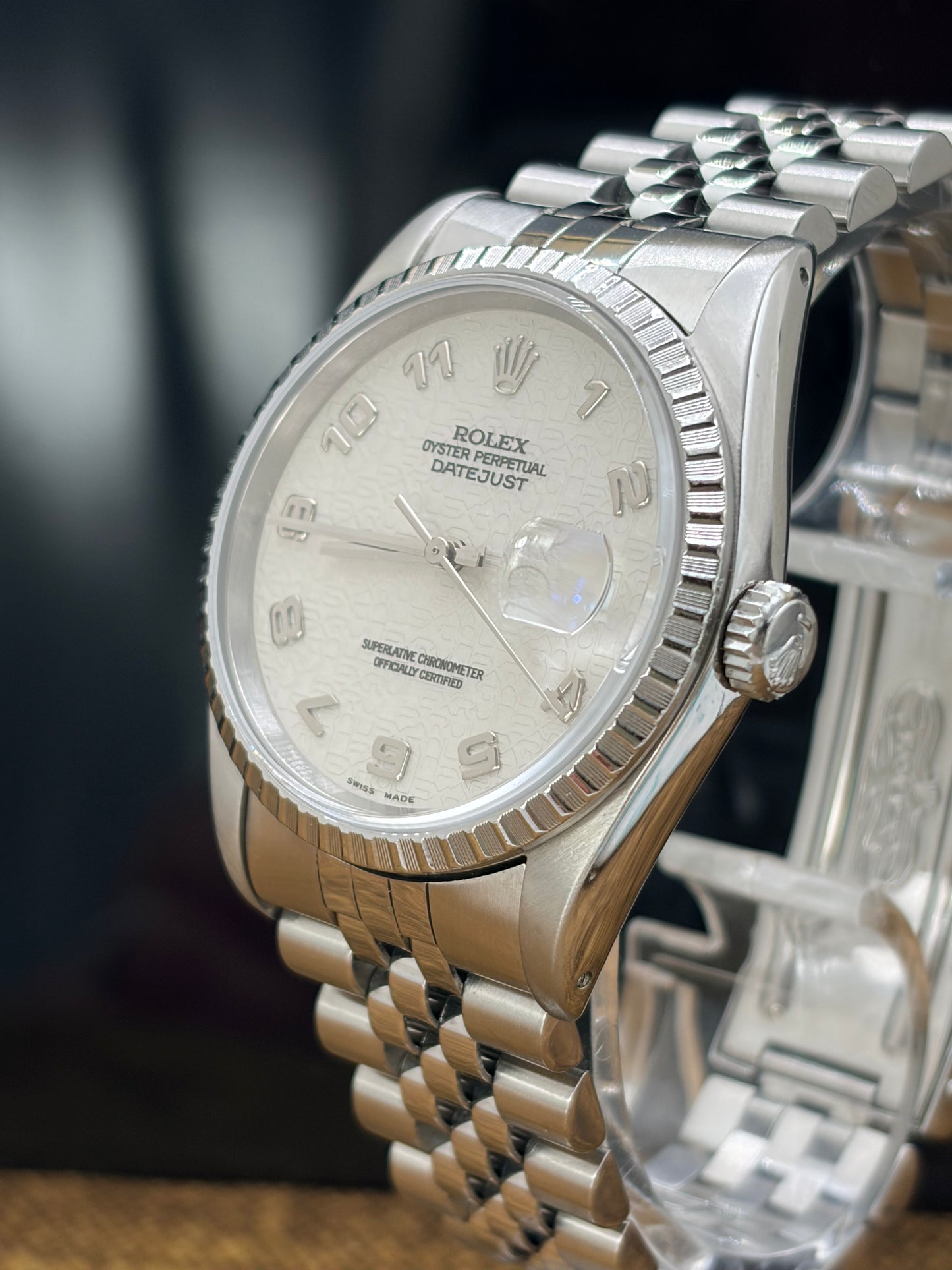 Rolex Datejust  Stainless-Steel Ref. 16220