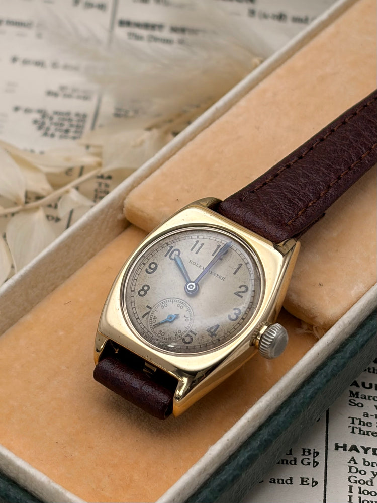 Rolex Oyster Ladies Wristwatch, Antique 9ct Gold
