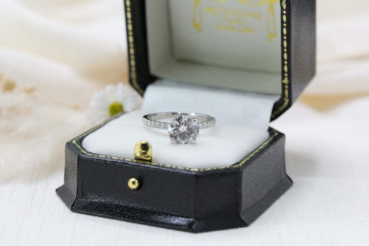 Platinum Diamond Solitaire 2.00ct – Lab-created