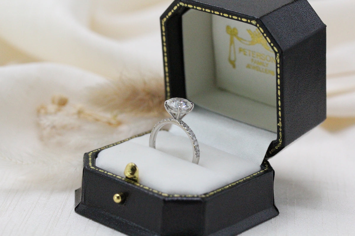Platinum Diamond Solitaire 2.00ct – Lab-created