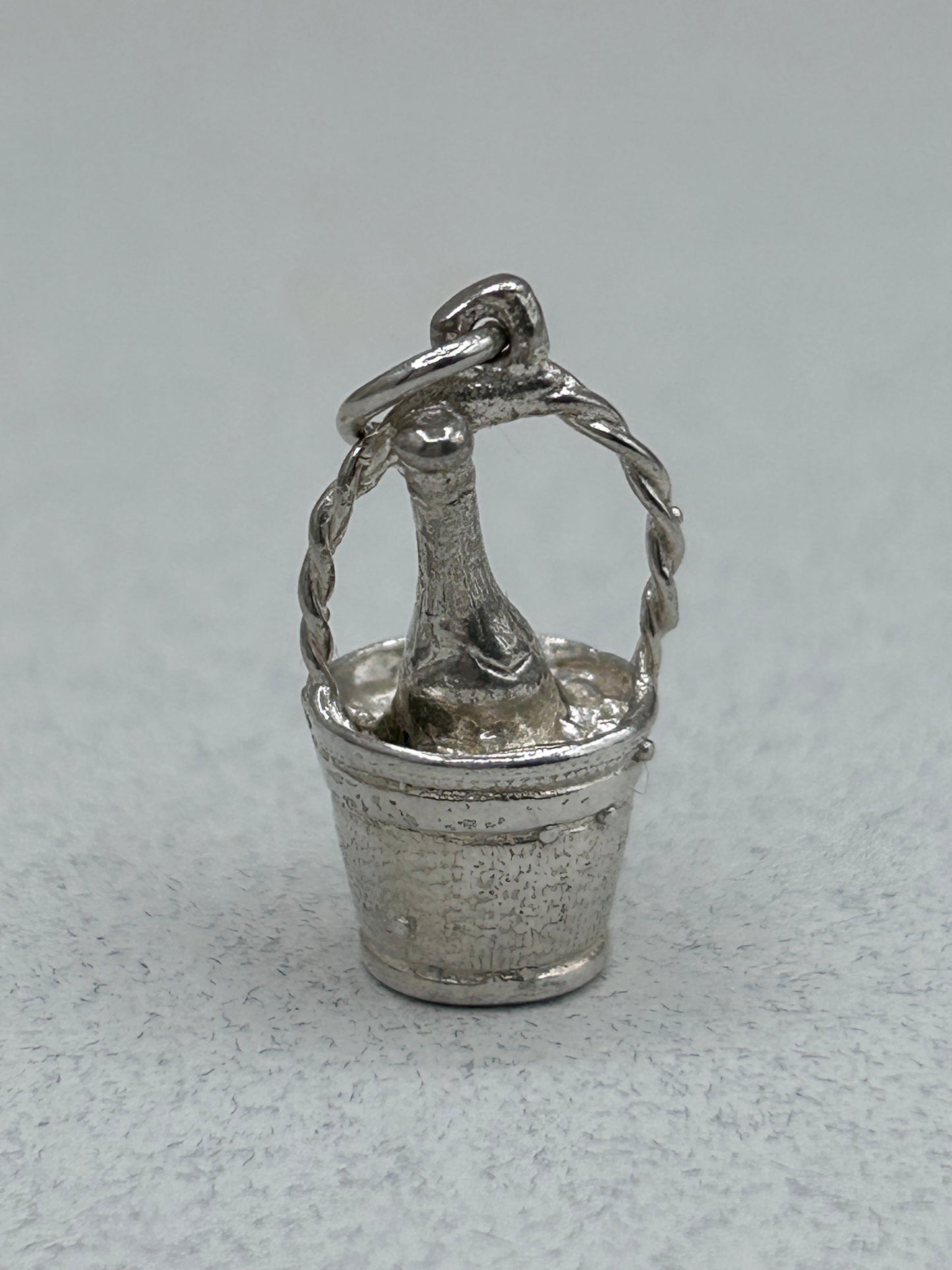 Vintage Silver Charm Champagne Bucket