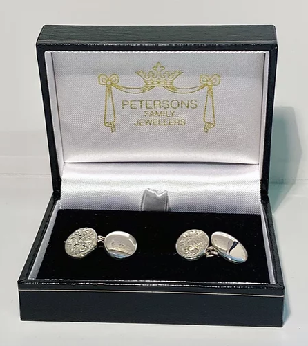 Solid Sterling Silver Cuff Links